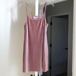 JACK pink velvet dress size S
